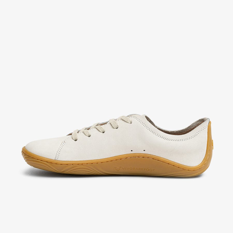 Vivobarefoot Addis Fritidssko Dame Hvide | Danmark 0208MQZA